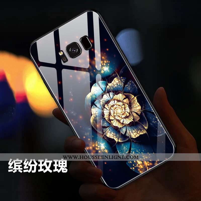 Étui Samsung Galaxy S8 Tendance Légère Rouge Personnalisé Étoile Téléphone Portable Incassable