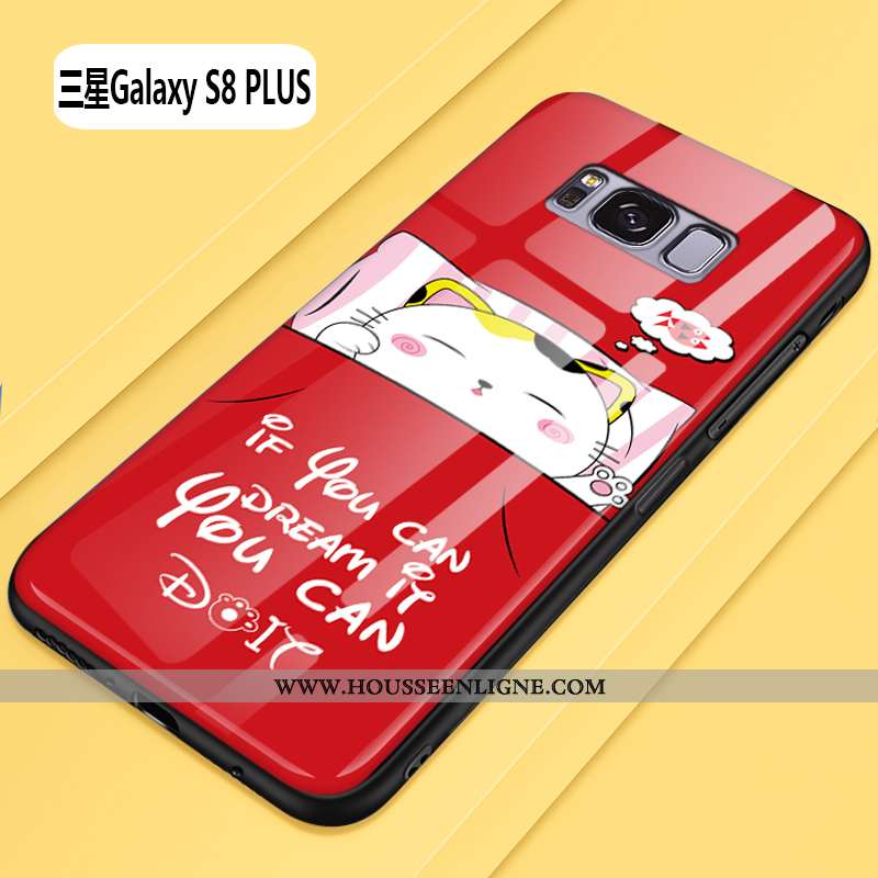 Étui Samsung Galaxy S8+ Tendance Protection Dessin Animé Jaune Difficile Luxe Créatif