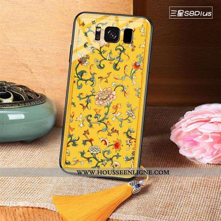 Étui Samsung Galaxy S8+ Tendance Silicone Personnalité Tout Compris Créatif Vert Verte