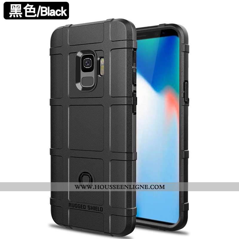 Étui Samsung Galaxy S9 Créatif Tendance Vert Étoile Coque Personnalité Téléphone Portable Verte