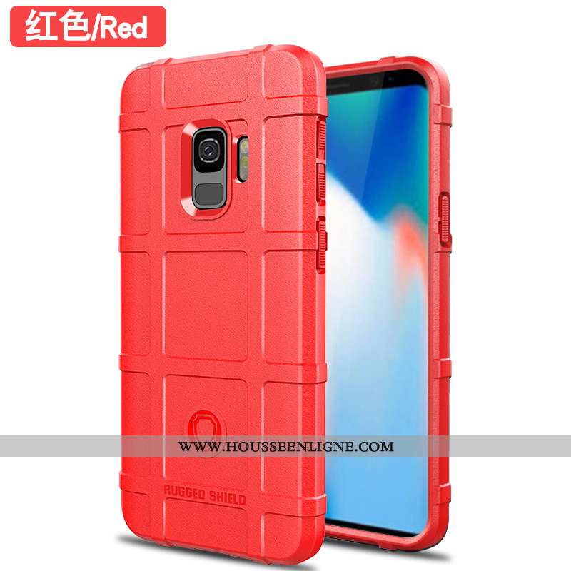 Étui Samsung Galaxy S9 Créatif Tendance Vert Étoile Coque Personnalité Téléphone Portable Verte