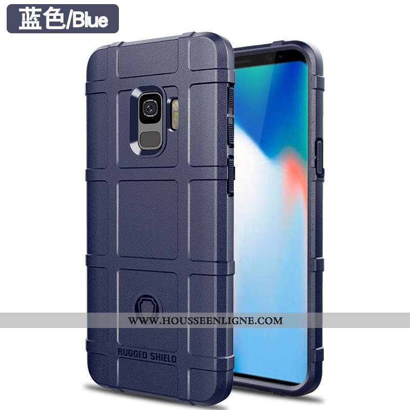 Étui Samsung Galaxy S9 Créatif Tendance Vert Étoile Coque Personnalité Téléphone Portable Verte