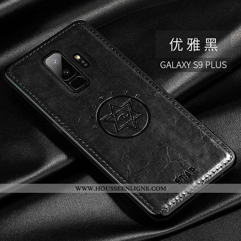 Étui Samsung Galaxy S9+ Silicone Mode Luxe Téléphone Portable Légère Ultra Fluide Doux Marron