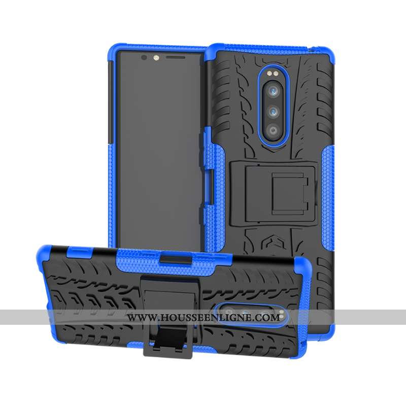 Étui Sony Xperia 1 Créatif Dessin Animé Personnalité Rouge Silicone Protection