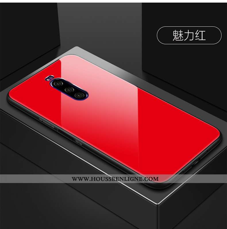 Étui Sony Xperia 1 Protection Verre Multicolore Ciel Étoilé Rouge Coque