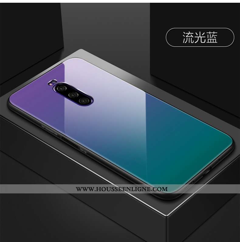 Étui Sony Xperia 1 Protection Verre Multicolore Ciel Étoilé Rouge Coque