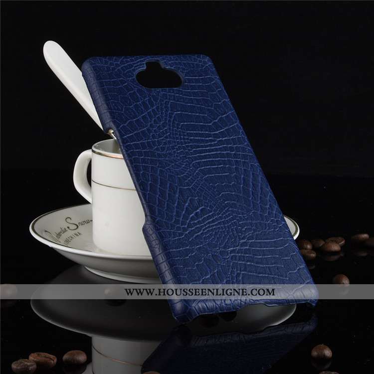 Étui Sony Xperia 10 Cuir Protection Coque Bleu Marin Téléphone Portable Difficile Bleu Foncé