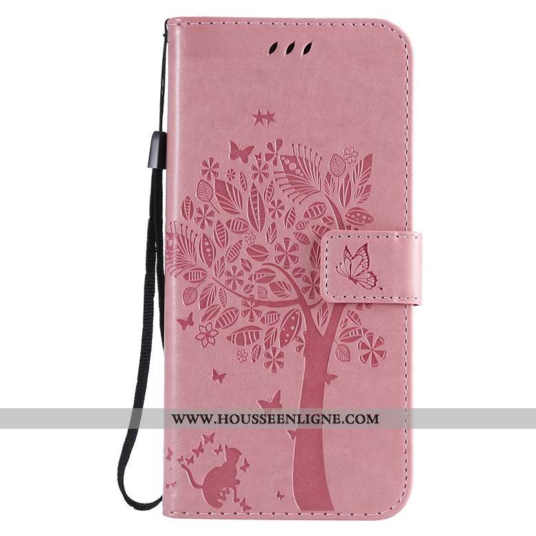 Étui Sony Xperia 10 Ii Protection Cuir Fluide Doux Clamshell Or Téléphone Portable Coque Doré