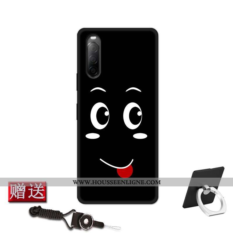 Étui Sony Xperia 10 Ii Protection Fluide Doux Coque Incassable Personnalisé Bleu Modèle