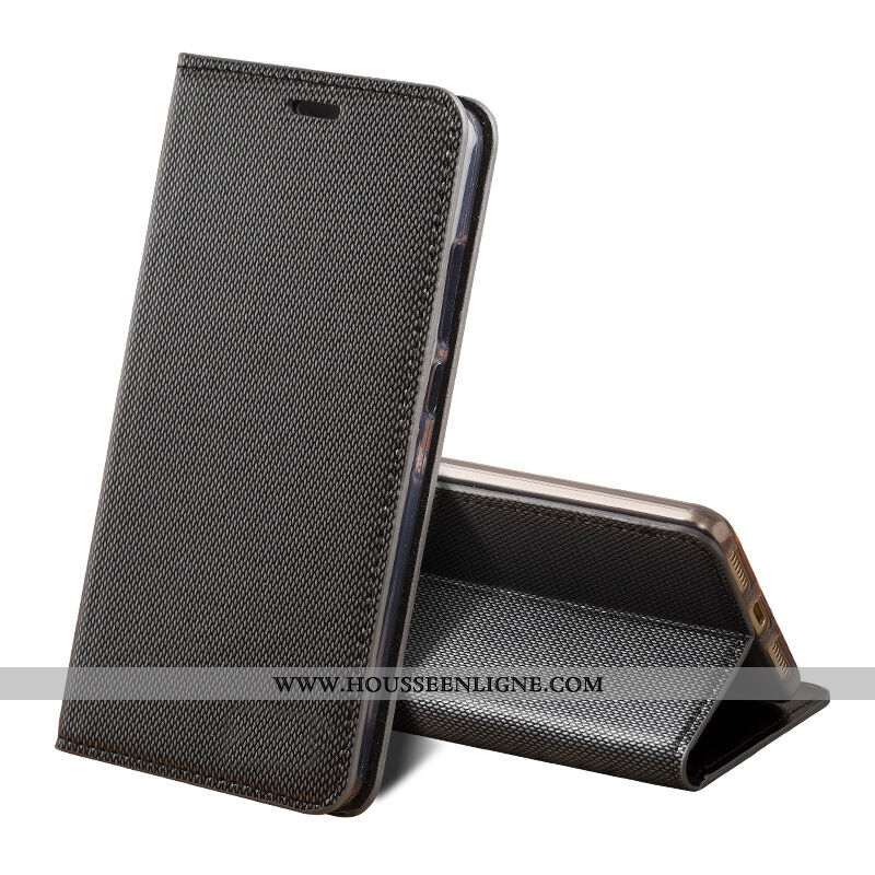 Étui Sony Xperia 10 Plus Légère Protection Tout Compris Coque Personnalisé Clamshell Cuir Véritable 