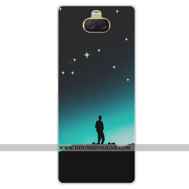 Étui Sony Xperia 10 Plus Personnalité Fluide Doux Incassable Personnalisé Silicone Téléphone Portabl