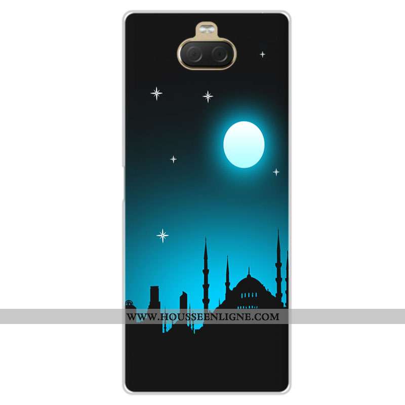 Étui Sony Xperia 10 Plus Personnalité Fluide Doux Incassable Personnalisé Silicone Téléphone Portabl