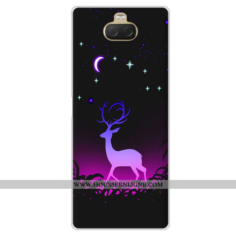 Étui Sony Xperia 10 Plus Personnalité Fluide Doux Incassable Personnalisé Silicone Téléphone Portabl