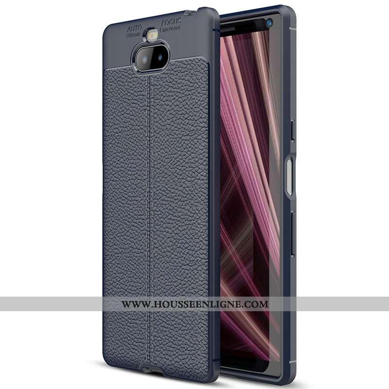 Étui Sony Xperia 10 Plus Protection Noir Tout Compris Téléphone Portable Coque