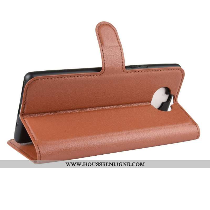 Étui Sony Xperia 10 Protection Cuir Téléphone Portable Vert Coque Verte
