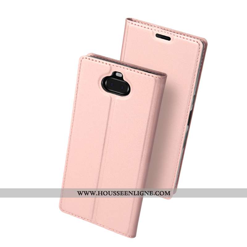 Étui Sony Xperia 10 Sac Protection Tendance Business Tout Compris Téléphone Portable Rose