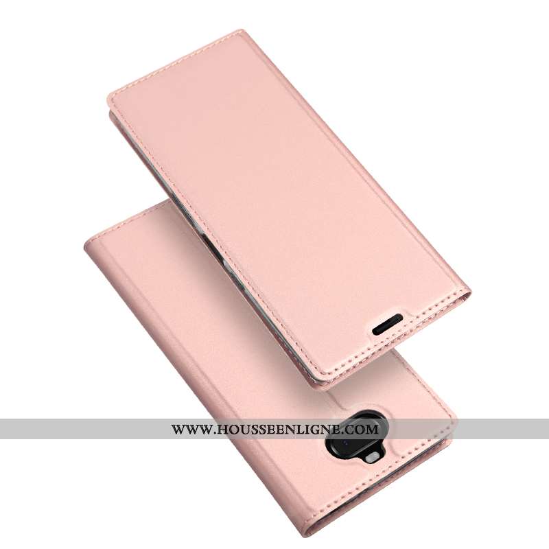 Étui Sony Xperia 10 Sac Protection Tendance Business Tout Compris Téléphone Portable Rose