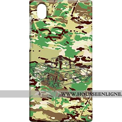 Étui Sony Xperia L1 Délavé En Daim Modèle Fleurie Protection Téléphone Portable Difficile Coque Camo