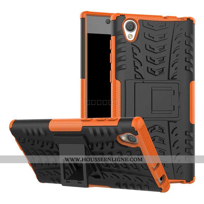 Étui Sony Xperia L1 Modèle Fleurie Protection Noir Téléphone Portable Incassable Personnalité