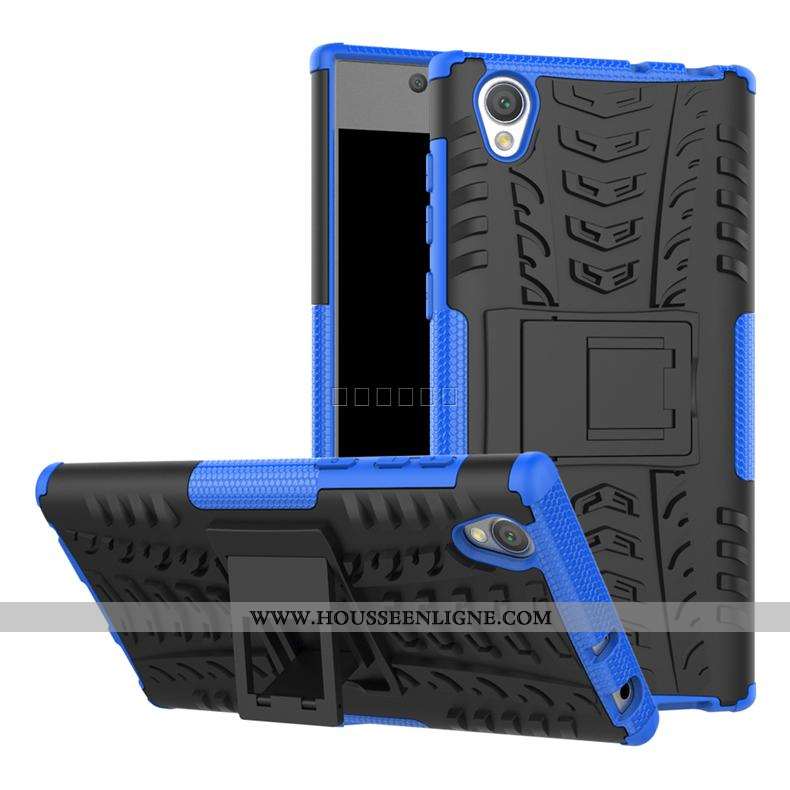 Étui Sony Xperia L1 Modèle Fleurie Protection Noir Téléphone Portable Incassable Personnalité