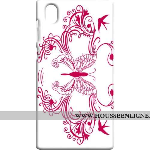 Étui Sony Xperia L1 Personnalité Protection Art Vent Téléphone Portable Blanc Blanche