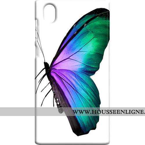 Étui Sony Xperia L1 Personnalité Protection Art Vent Téléphone Portable Blanc Blanche