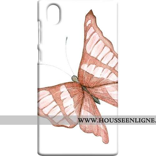Étui Sony Xperia L1 Personnalité Protection Art Vent Téléphone Portable Blanc Blanche