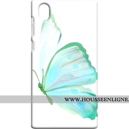 Étui Sony Xperia L1 Personnalité Protection Art Vent Téléphone Portable Blanc Blanche