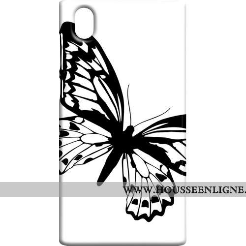 Étui Sony Xperia L1 Personnalité Protection Art Vent Téléphone Portable Blanc Blanche
