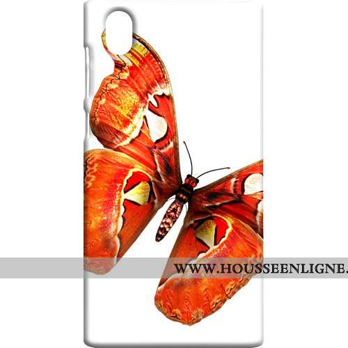 Étui Sony Xperia L1 Personnalité Protection Art Vent Téléphone Portable Blanc Blanche