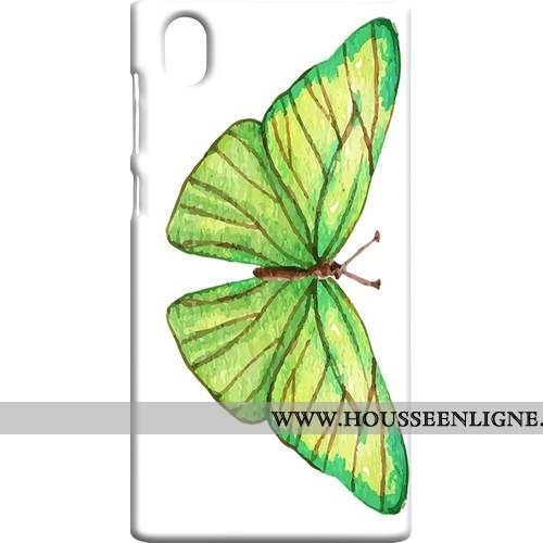 Étui Sony Xperia L1 Personnalité Protection Art Vent Téléphone Portable Blanc Blanche