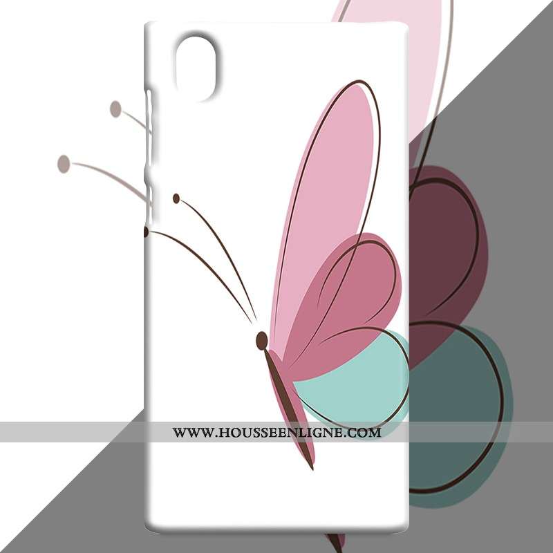 Étui Sony Xperia L1 Personnalité Protection Art Vent Téléphone Portable Blanc Blanche