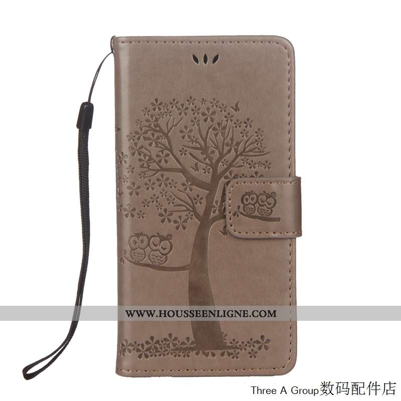 Étui Sony Xperia L1 Protection Cuir Coque Bleu Téléphone Portable Housse