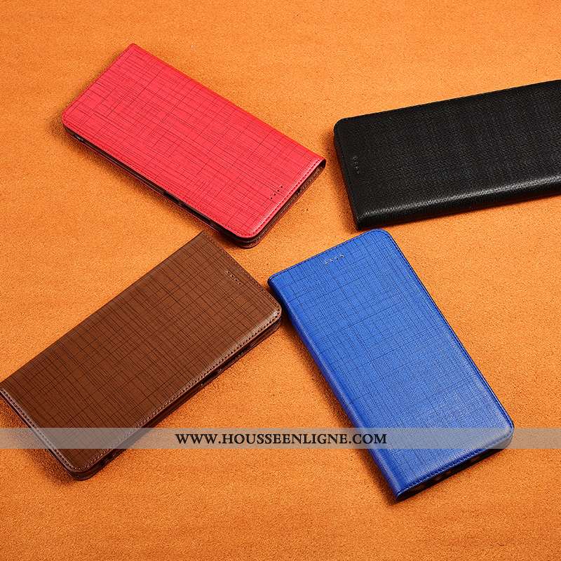 Étui Sony Xperia L2 Cuir Véritable Cuir Incassable Nouveau Clamshell Protection Marron