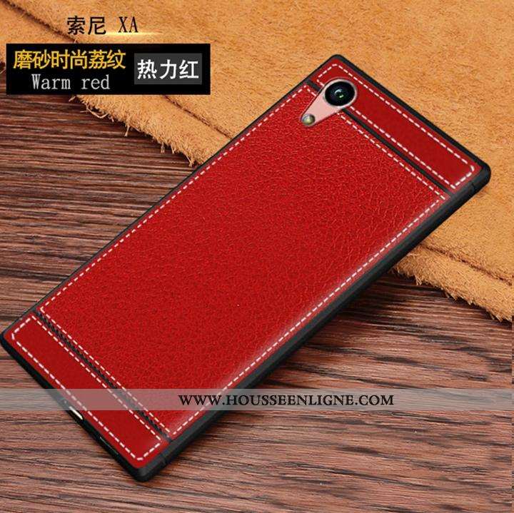 Étui Sony Xperia Xa Créatif Tendance Coque Délavé En Daim Fluide Doux Tout Compris Téléphone Portabl