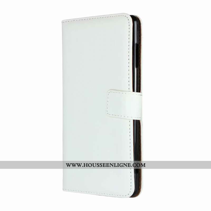 Étui Sony Xperia Xa Cuir Véritable Cuir Protection Incassable Coque Housse Bleu