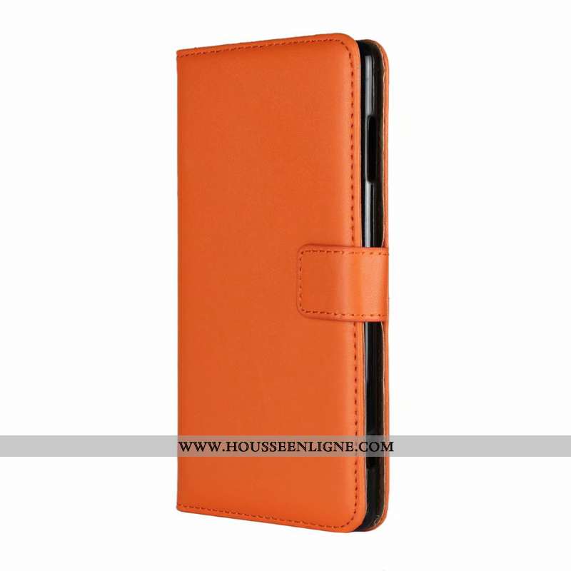 Étui Sony Xperia Xa Cuir Véritable Cuir Protection Incassable Coque Housse Bleu