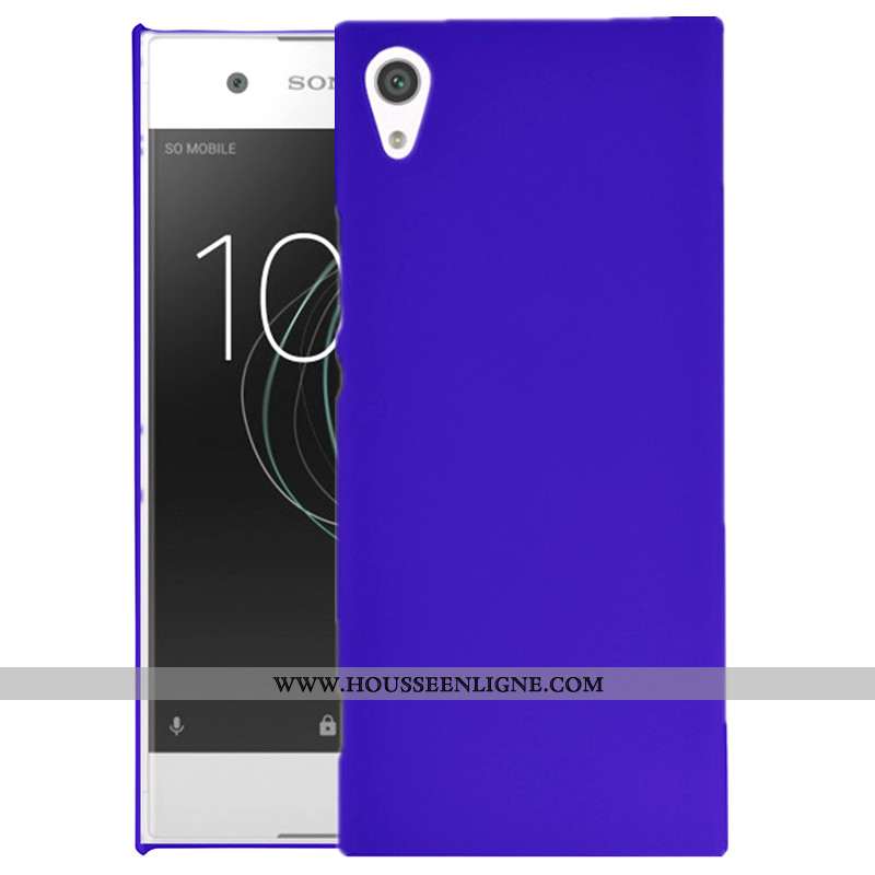 Étui Sony Xperia Xa Protection Délavé En Daim Coque Rouge Téléphone Portable Difficile