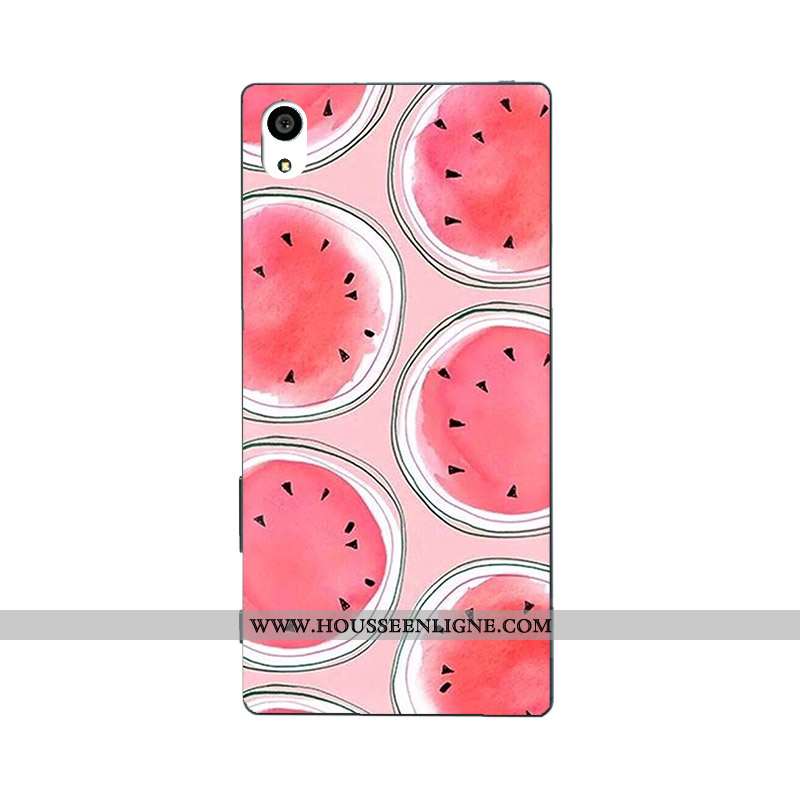 Étui Sony Xperia Xa Ultra Silicone Protection Rose Téléphone Portable Personnalisé Coque