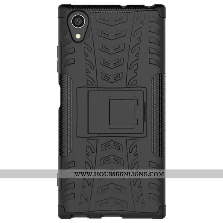 Étui Sony Xperia Xa1 Plus Protection Téléphone Portable Coque Support Noir Tout Compris Incassable