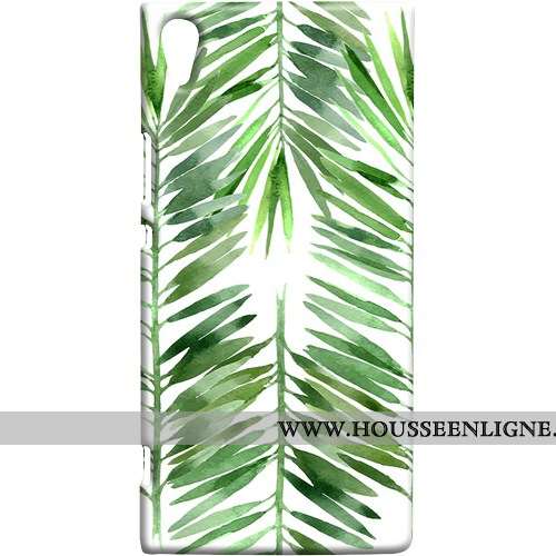 Étui Sony Xperia Xa1 Ultra Coque Petit Frais Vert Doux Téléphone Portable Verte