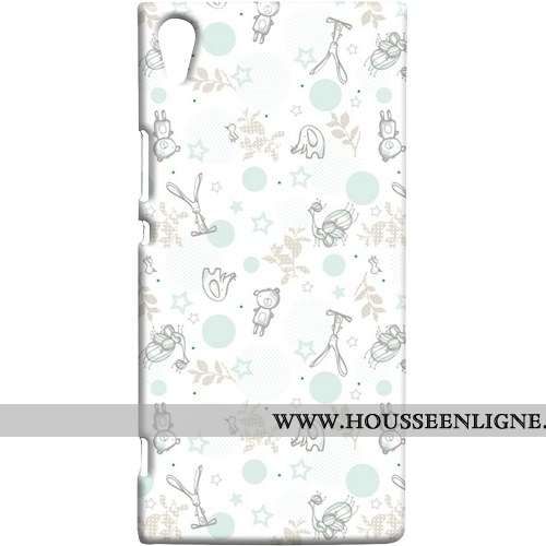 Étui Sony Xperia Xa1 Ultra Coque Petit Frais Vert Doux Téléphone Portable Verte