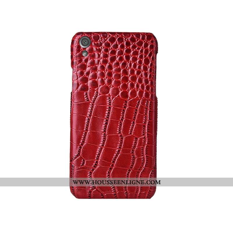 Étui Sony Xperia Xa1 Ultra Mode Protection Coque Personnalisé Luxe Rouge Modèle Fleurie