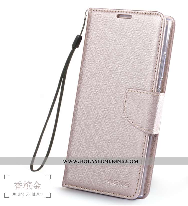Étui Sony Xperia Xa2 Cuir Fluide Doux Incassable Rouge Téléphone Portable Housse Rose