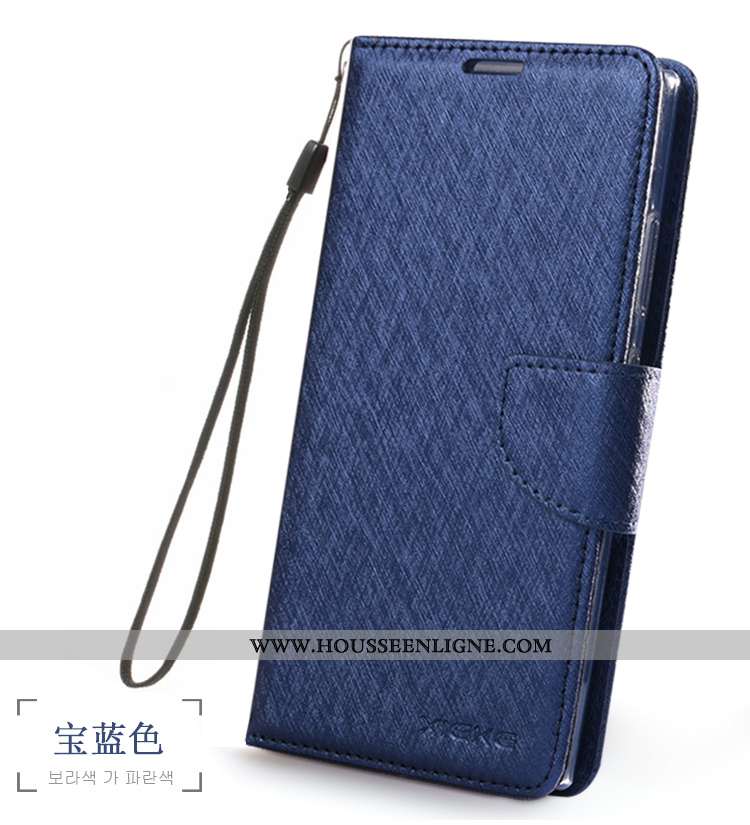 Étui Sony Xperia Xa2 Cuir Fluide Doux Incassable Rouge Téléphone Portable Housse Rose