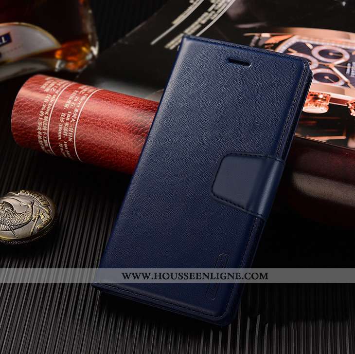 Étui Sony Xperia Xa2 Plus Cuir Protection Housse Rose Incassable Téléphone Portable Véritable