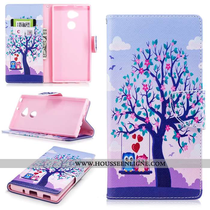 Étui Sony Xperia Xa2 Ultra Fluide Doux Silicone Incassable Bleu Coque Protection