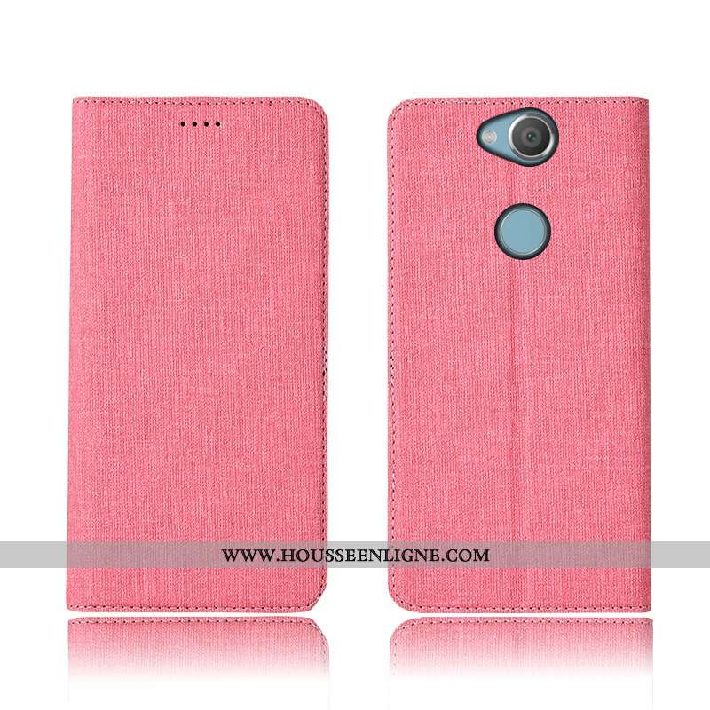 Étui Sony Xperia Xa2 Ultra Protection Cuir Nouveau Clamshell Fluide Doux Simple Gris