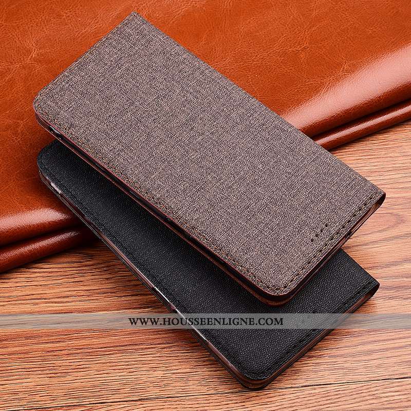 Étui Sony Xperia Xa2 Ultra Protection Cuir Nouveau Clamshell Fluide Doux Simple Gris