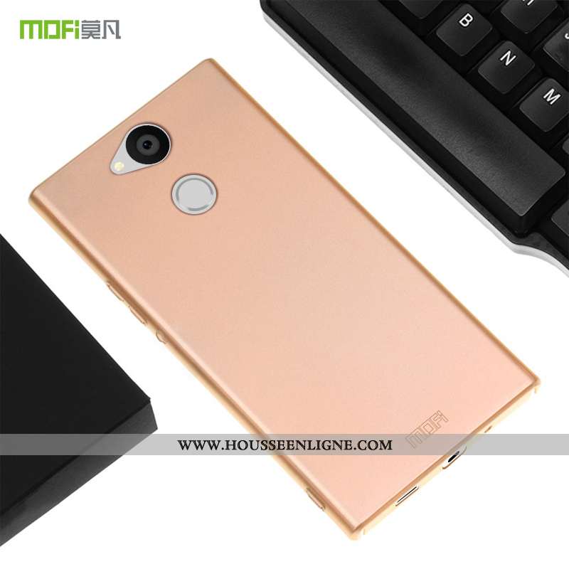 Étui Sony Xperia Xa2 Ultra Ultra Légère Téléphone Portable Tout Compris Rose Simple Délavé En Daim